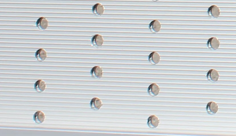 Piano forato in alluminio antiscivolo